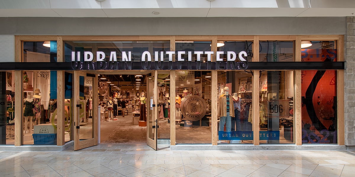 Urban Outfitters at the Mall at Millenia in Orlando Florida